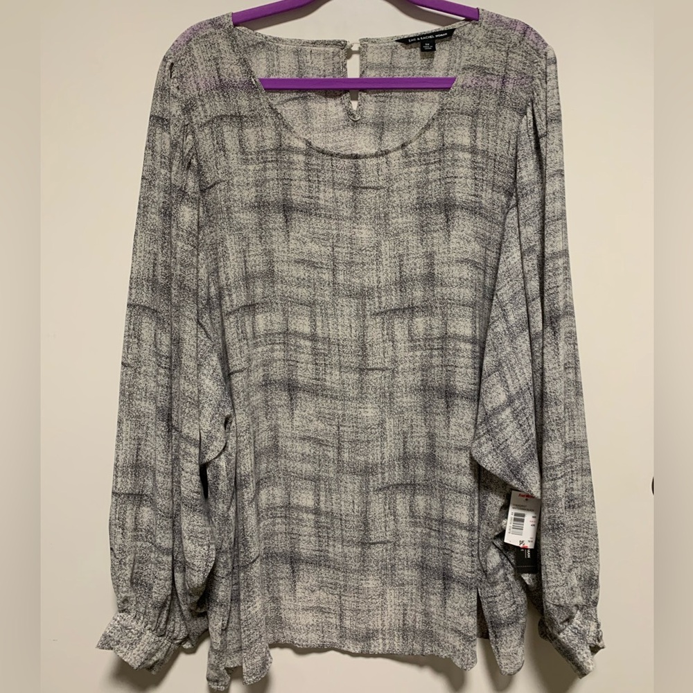 🌸SALE🌺NWT! Zac & Rachel Plus Size 3X Blouse